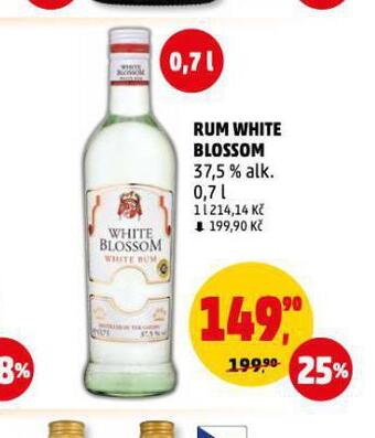 Penny Market Rum white blossom nabídka
