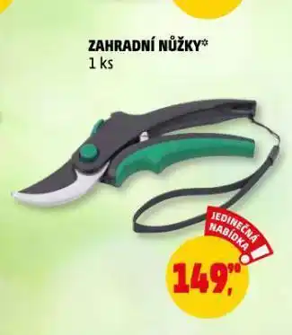 Penny Market Zahradní nůžky nabídka
