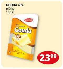 Flop Gouda 48% plátky 100 g nabídka