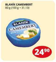 Flop Blaník camembert 80 g nabídka