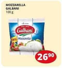 Flop Mozzarella galbani 100 g nabídka