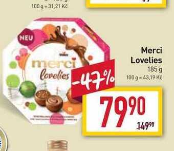 Billa Merci lovelies 185 g nabídka