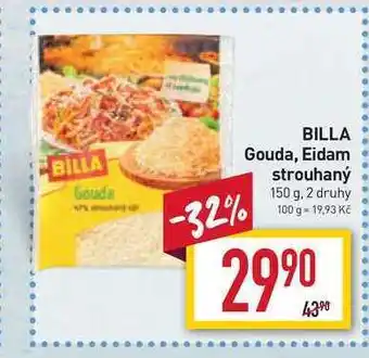Billa Billa gouda 150 g nabídka