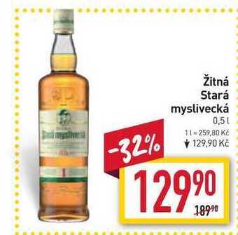 Billa Žitná stará myslivecká 0,5l nabídka