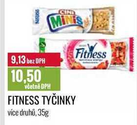 Ratio Fitness tyčinky 35g nabídka