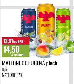 Ratio Mattoni ochucená plech 0,5 l nabídka