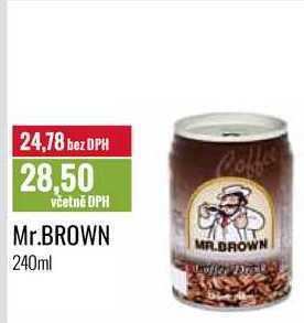 Ratio Mr.brown 240ml nabídka