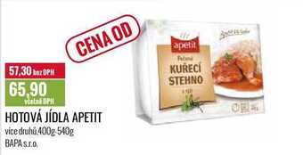 Ratio Hotová jídla apetit ,400g-540g nabídka