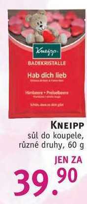 Rossmann Kneipp sůl do koupele, 60 g nabídka