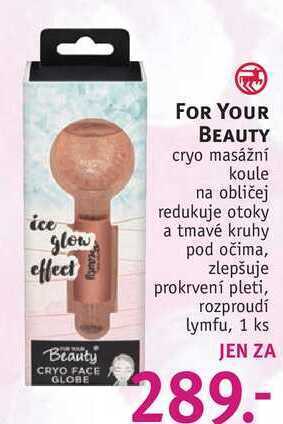 Rossmann For your beauty cryo masážní koule na obličej nabídka