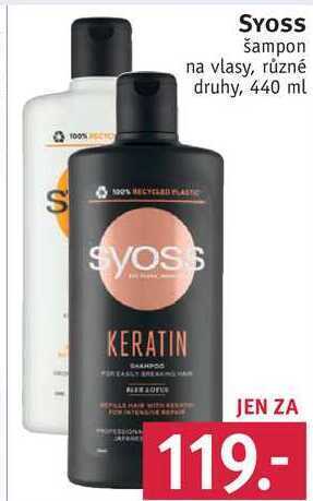 Rossmann Syoss šampon na vlasy, 440 ml nabídka