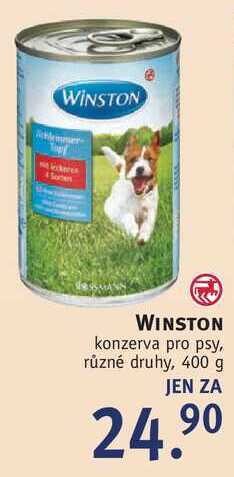 Rossmann Winston konzerva pro psy, 400 g nabídka