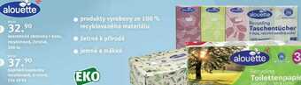 Rossmann Alouette papírové kapesníky, 15x 10 ks nabídka