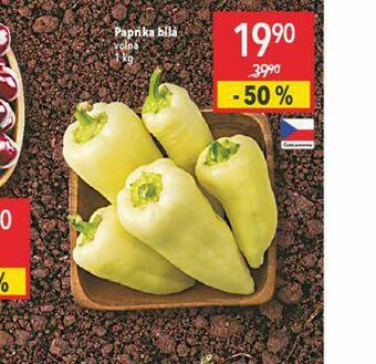 Globus Paprika bílá nabídka