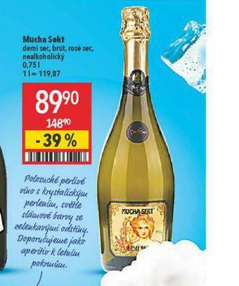 Globus Mucha sekt nabídka