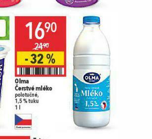 Globus Olma čerstvé mléko 1,5% nabídka