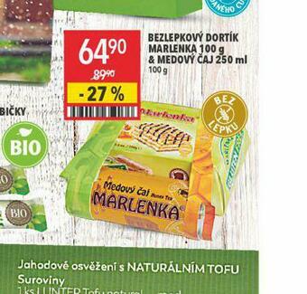 Globus Bezlepkový dortík marlenka nabídka