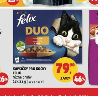 Penny Market Felix kapsičky pro kočky nabídka