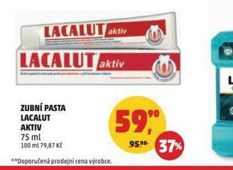 Penny Market Lacalut aktiv zubní pasta nabídka
