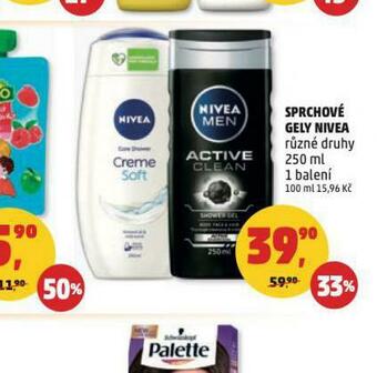 Penny Market Nivea sprchový gel nabídka