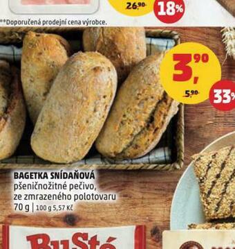 Penny Market Bagetka snídaňová nabídka
