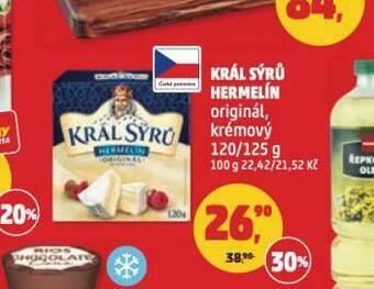 Penny Market Král sýrů hermelín nabídka