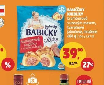 Penny Market Babiččiny knedlíky nabídka