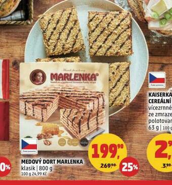 Penny Market Medový dort marlenka nabídka
