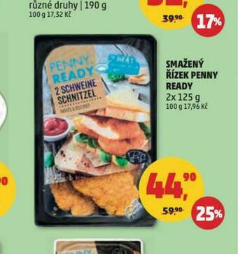 Penny Market Smažený řízek penny ready nabídka