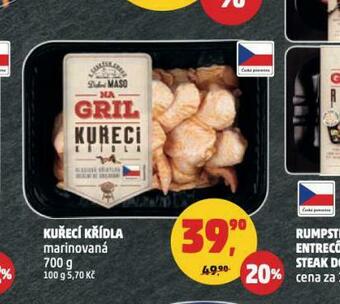 Penny Market Kuřecí křídla marinovaná nabídka