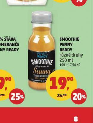 Penny Market Smoothie penny ready nabídka
