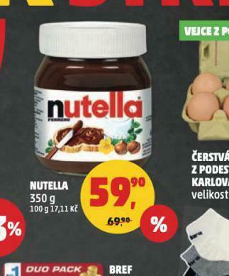 Penny Market Nutella nabídka