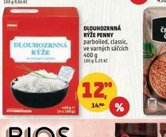 Penny Market Dlouhozrnná rýže penny nabídka