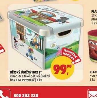 Dětský úložný box s