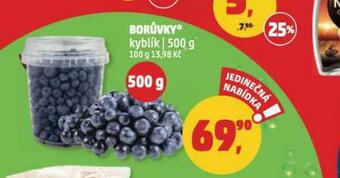 Penny Market Borůvky kyblík nabídka