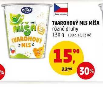 Penny Market Tvarohový mls míša, 130 g nabídka