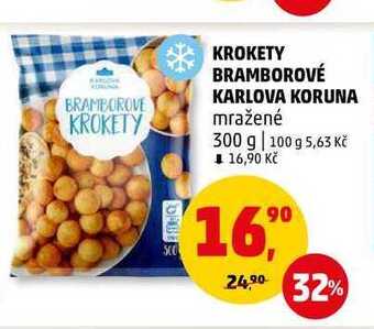 Penny Market Krokety bramborové karlova koruna, 300 g nabídka