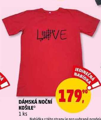 Penny Market Dámská noční košile, 1 ks nabídka