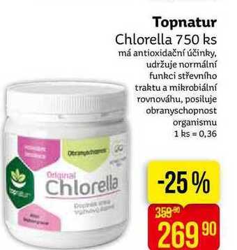 Teta Topnatur chlorella 750 ks nabídka