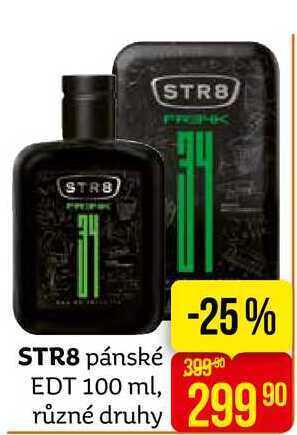 Teta Str8 pánské edt 100 ml, různé druhy nabídka