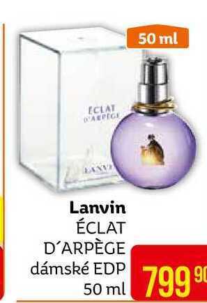 Teta Lanvin éclat d'arpège dámské edp 50 ml nabídka