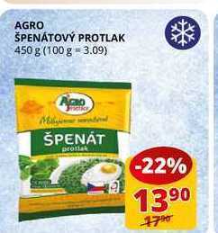 Flop Agro špenátový protlak 450 g nabídka