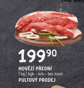 Terno Hovězí přední nabídka