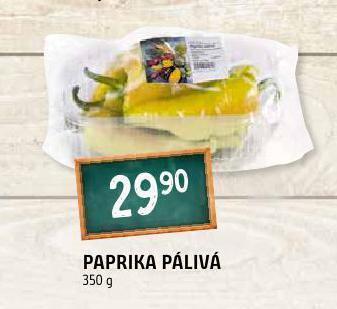 Terno Paprika pálivá nabídka