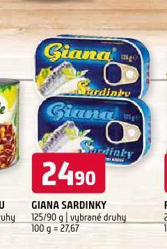 Terno Giana sardinky nabídka