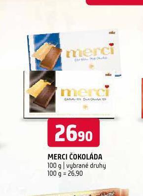 Terno Merci čokoláda nabídka