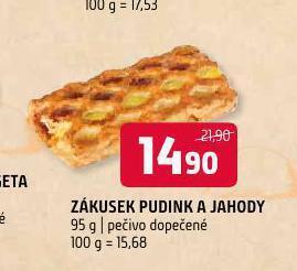 Terno Zákusek pudink a jahody nabídka