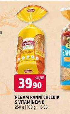 Terno Penam ranní chlebík nabídka