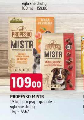 Terno Propesko granule pro psy nabídka