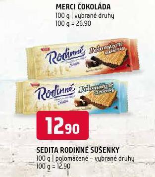 Terno Sedita rodinné sušenky nabídka